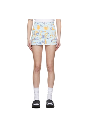 OK Blue Print Skort