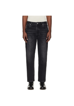 Studio Nicholson Black Aaron Levine Edition Windslow Jeans