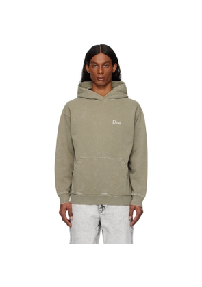 Dime Green Classic French Terry Hoodie