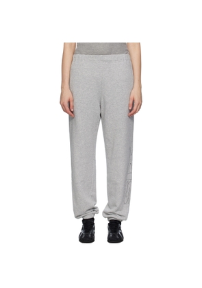 MM6 Maison Margiela Gray Logo Sweatpants