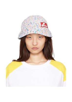 We11done Multicolor Crochet Logo Bucket Hat