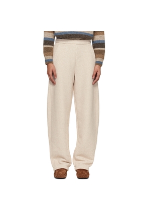 Max Mara Beige Dente Lounge Pants