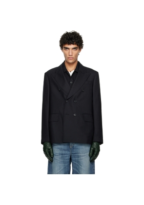 OUR LEGACY Black Unconstructed DB Blazer