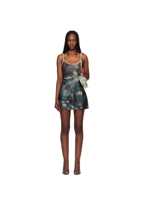 Diesel Khaki D-Loop Minidress