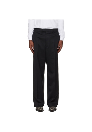 VETEMENTS Black Taped Tailored Trousers