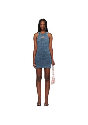 Diesel Blue M-Anchorage-SL Minidress