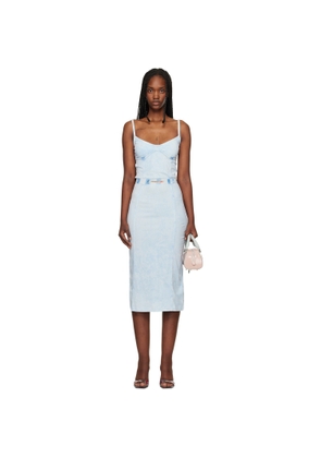 Diesel Blue D-Ony Midi Dress
