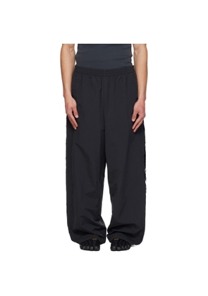 VETEMENTS Black Taped Track Pants