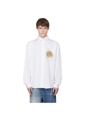 VETEMENTS White Well Ironed Classic Shirt
