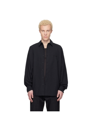 Fear of God ESSENTIALS Black Signature Button Up Shirt