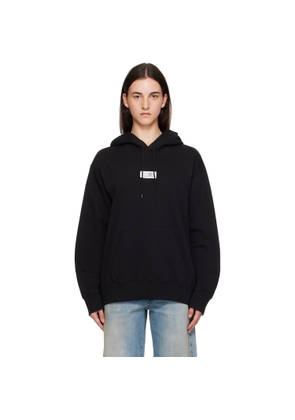 MM6 Maison Margiela Black Numeric Hoodie