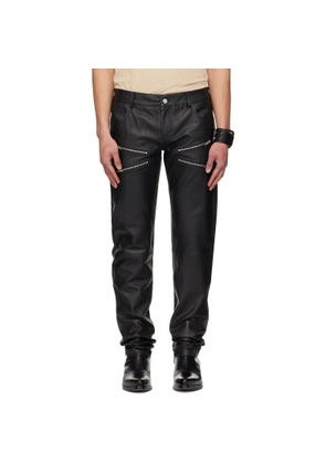 Deadwood Black Ricki Leather Pants