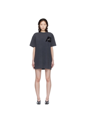 ANINE BING Gray Beth 'Anine Bing' Minidress