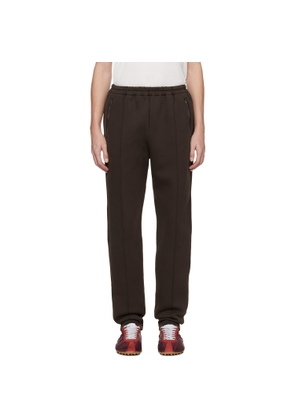Maison Margiela Brown Pinched Seam Sweatpants