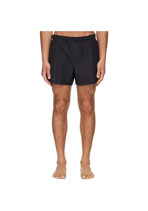 OUR LEGACY Black Boxer Swim Shorts