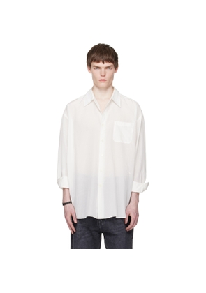 OUR LEGACY White Borrowed Shirt