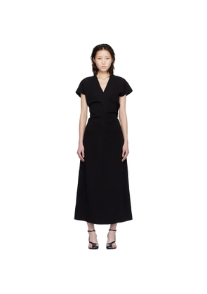 ANINE BING Black Zadig Maxi Dress