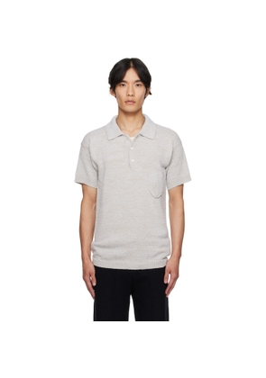 Maison Margiela Beige Patch Pocket Polo