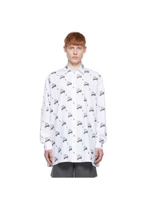 We11done White Cotton Shirt