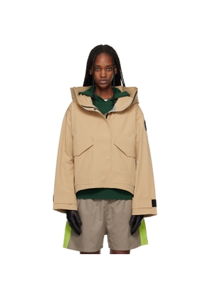 Canada Goose Beige 'Black Label' Tofino Rain Jacket