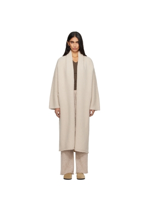 Lauren Manoogian Off-White Long Shawl Cardigan