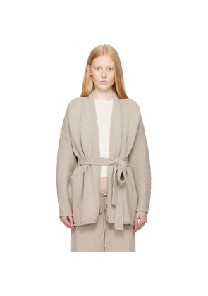 Lauren Manoogian Taupe Coto Cardigan