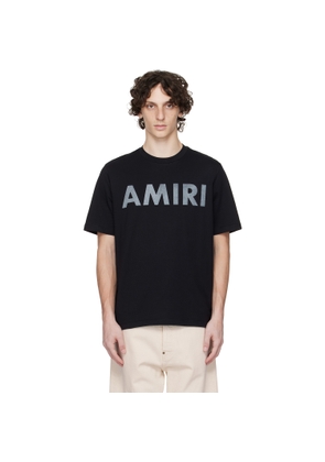 AMIRI Black 'Amiri' Stencil T-shirt