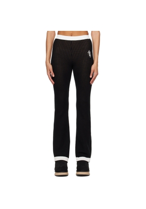 AMIRI Black Flared Lounge Pants