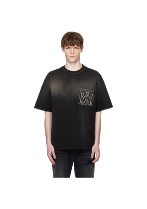 AMIRI Black MA Outline Oversized T-shirt