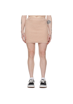 AMBUSH Pink Belt Loops Miniskirt