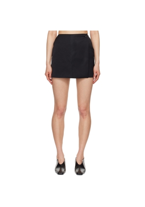 Nanushka Black Svana Skort