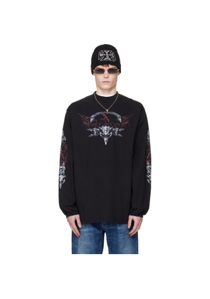VETEMENTS Black Metal Longsleeve T-shirt