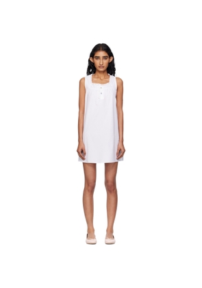Fruity Booty White Broderie Minidress