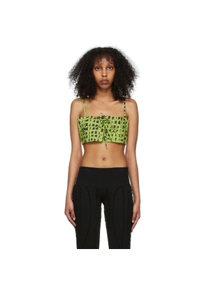 Helenamanzano Green Isleta Camisole