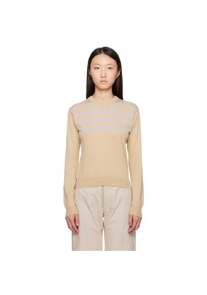 Paloma Wool Beige & Gray Salim Sweater