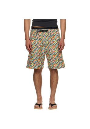 Martine Rose SSENSE Exclusive Multicolor Board Swim Shorts