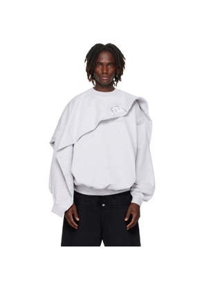 VETEMENTS Gray Double Layered Sweatshirt
