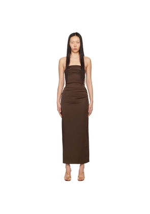 BEC + BRIDGE Brown Jones Maxi Dress