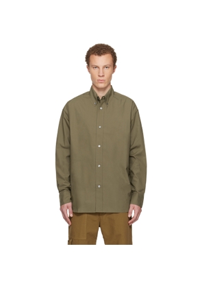Studio Nicholson Khaki Jude Cotton Shirt