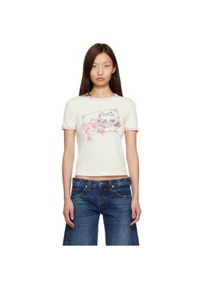 Marc Jacobs SSENSE Exclusive White 'The Paris' City T-shirt