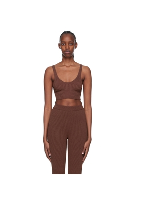 AERON Brown Joan Tank Top