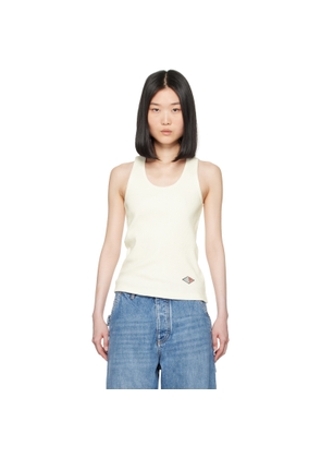 Bottega Veneta Off-white Compact Rib Tank Top