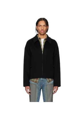 Acne Studios Black Cashmere Jacket