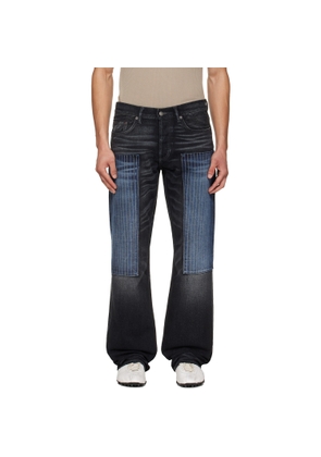 Acne Studios Black Patchwork 2010 Jeans