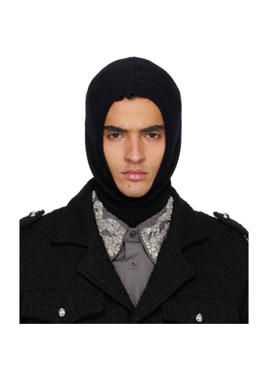 Ernest W. Baker Black Wool Balaclava