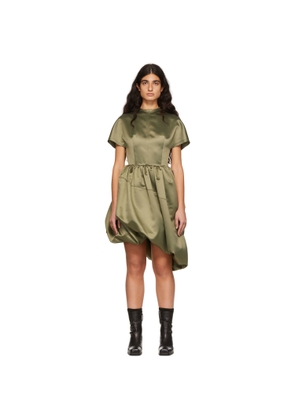 We11done Green Polyester Dress