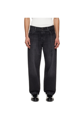 Acne Studios Black Loose Fit 1991 Jeans