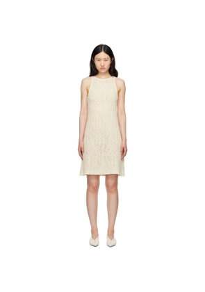BITE Off-White Whisper Midi Dress