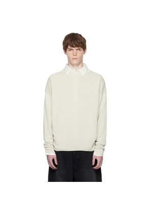Studio Nicholson Gray Kami Sweater