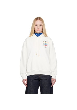 Casablanca White 'Casa Way' Mountain Hoodie
